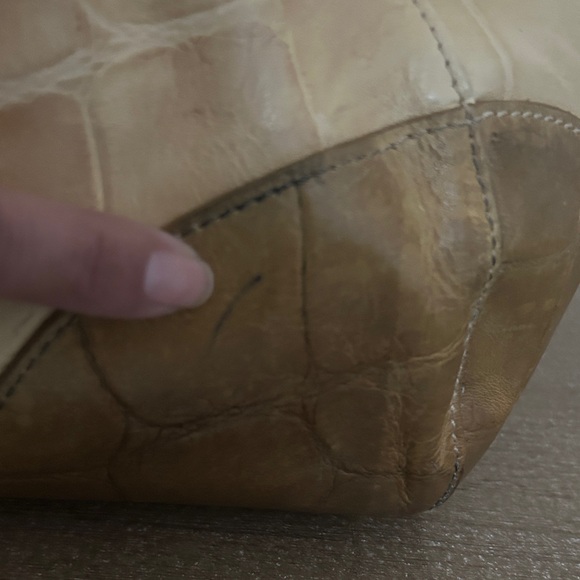 Dooney & Bourke Belvedere Croc Emboss Logo HoboHobo - Picture 15 of 16